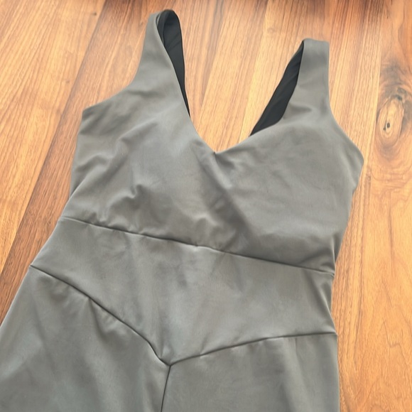 Varley Let's Go Juni All in One Romper in Blackened Pearl - Picture 4 of 7